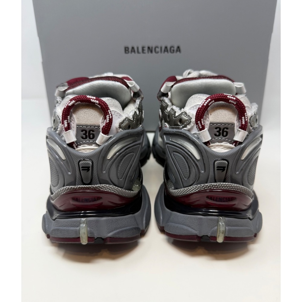 Balenciaga Runner Sneaker Burgandy Size 6 US 36 EU - Picture 5 of 10